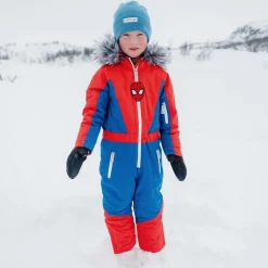 Red & Blue Spiderman Ski Snowsuit