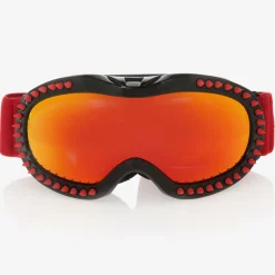 Red & Black Ski Goggles