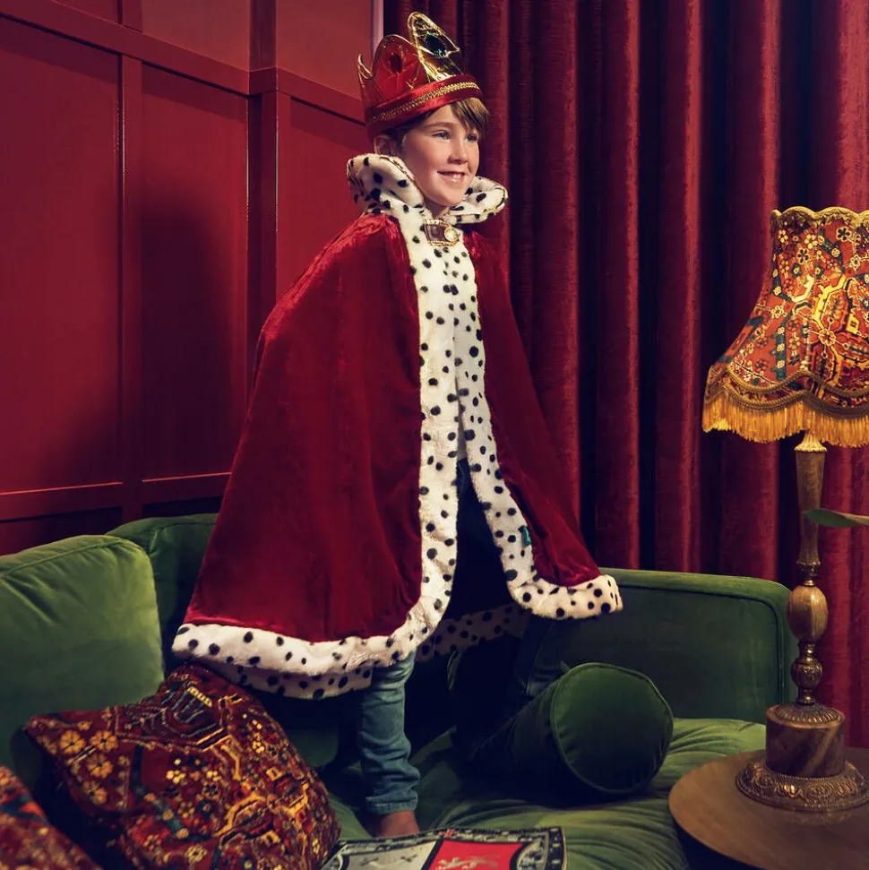 Red & Gold Dressing-Up Crown