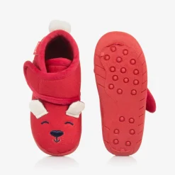 Red Bear Slippers