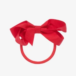 Red Bow Hair Elastic (7cm)