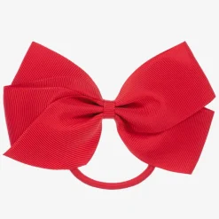 Red Bow Hair Elastic (12cm)