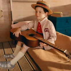 Red Check Bermuda Shorts