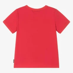 Red Festive Cotton T-Shirt