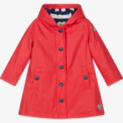 Red Hooded Raincoat
