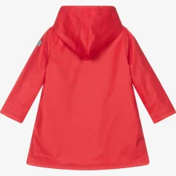 Red Hooded Raincoat