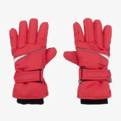 Red Ski Gloves