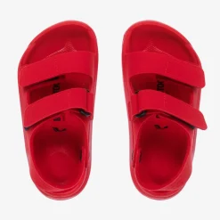 Red Velcro Sandals