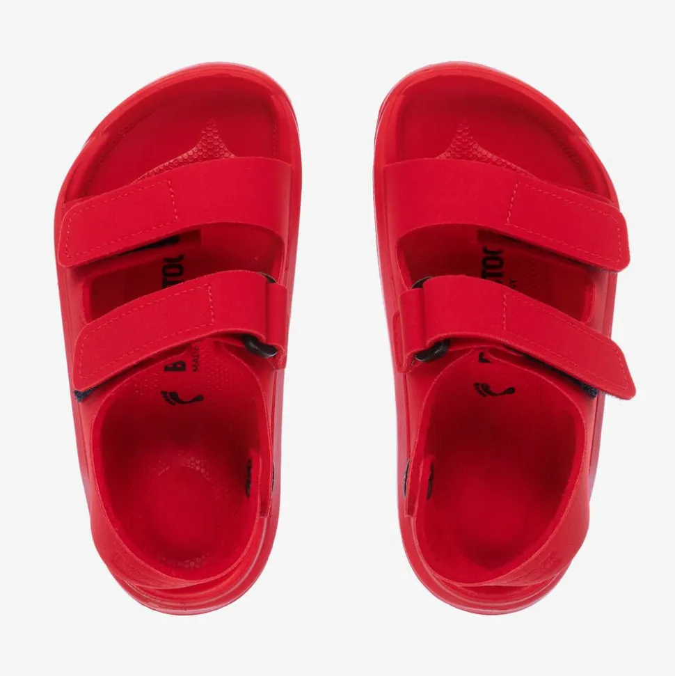 Red Velcro Sandals