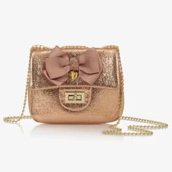 Rose Gold Bow Handbag (17cm)