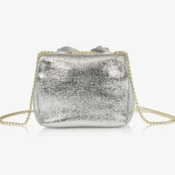 Silver Bow Handbag (17cm)