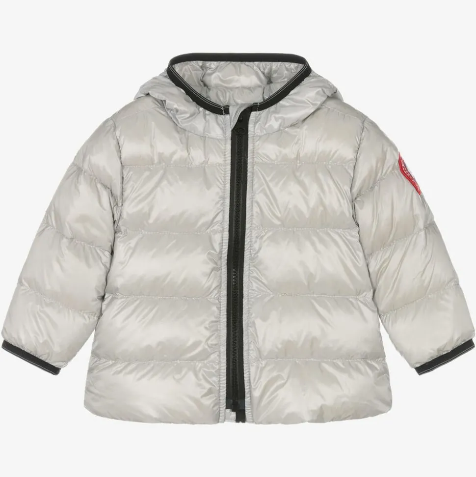 Silver Down Padded Crofton Baby Jacket
