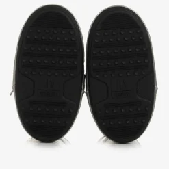 Silver Icon Low Satin Snow Boots