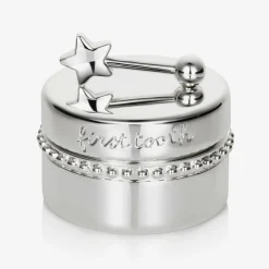 Silver Plated Tooth Fairy Box (5cm)