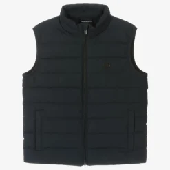 Teen Boys Navy Blue Down Gilet