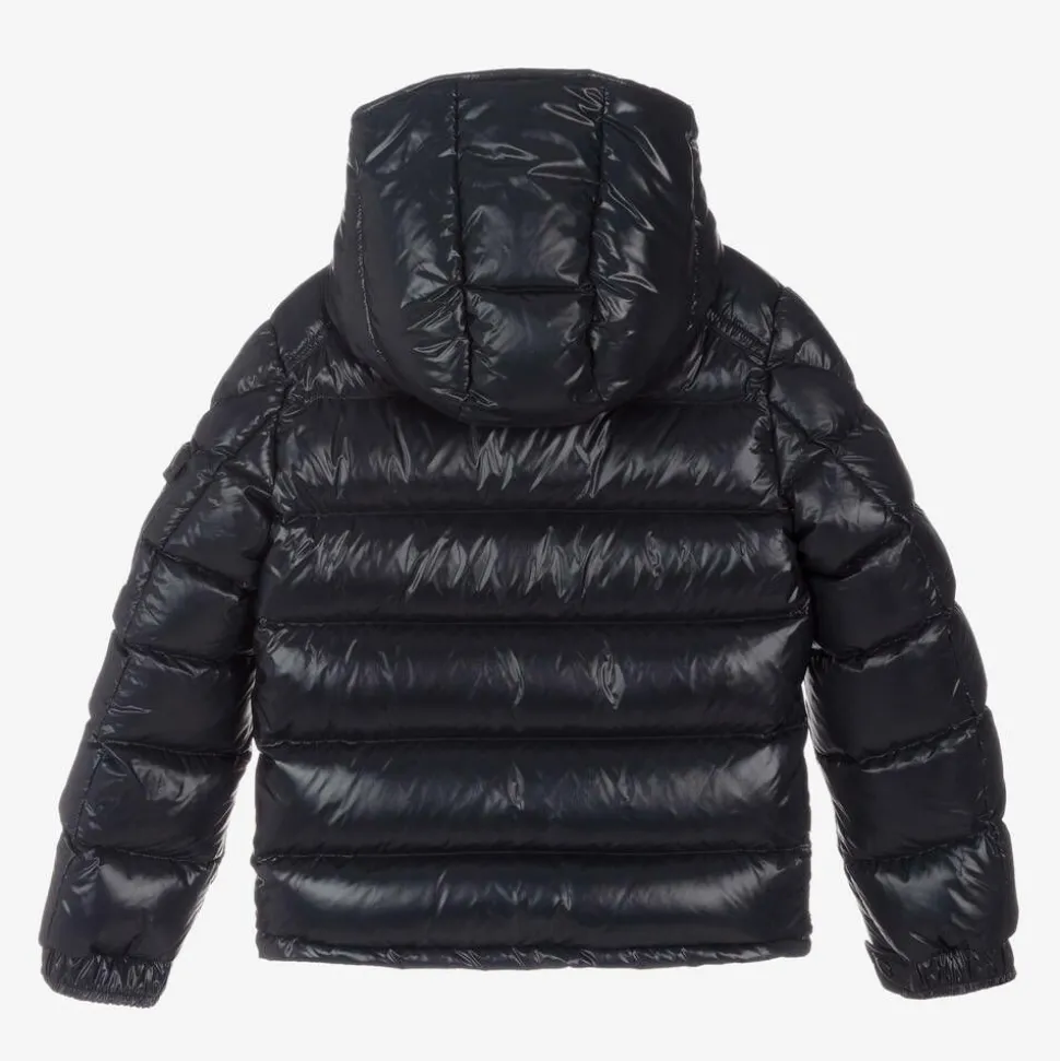 Teen Boys Navy Blue Maya Down Puffer Jacket