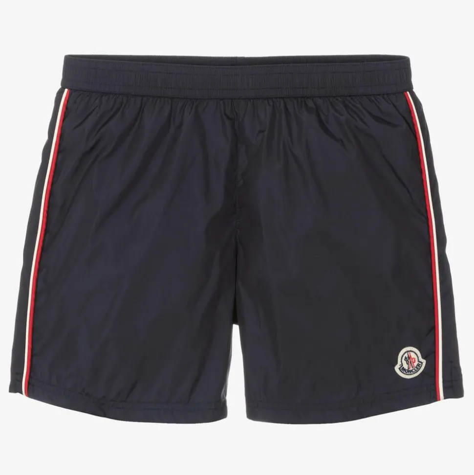 Teen Boys Navy Blue Swim Shorts