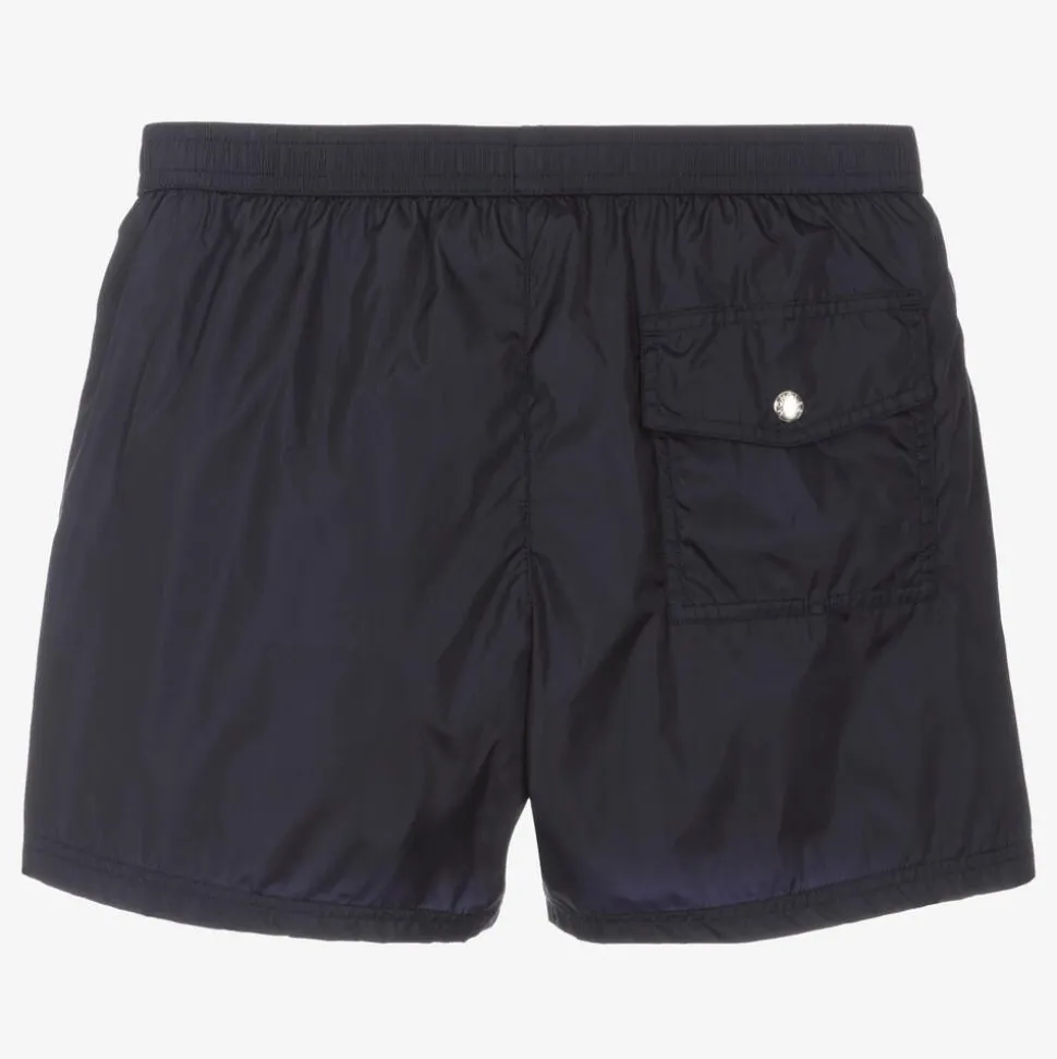 Teen Boys Navy Blue Swim Shorts