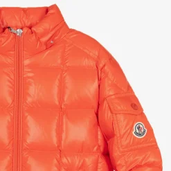 Teen Boys Orange Jeff Down Puffer Jacket