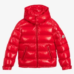Teen Boys Red Maya Down Puffer Jacket