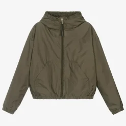 Teen Girls Khaki Green Prague Jacket