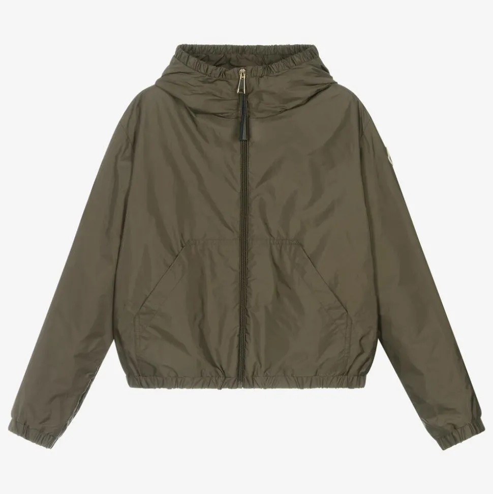 Teen Girls Khaki Green Prague Jacket
