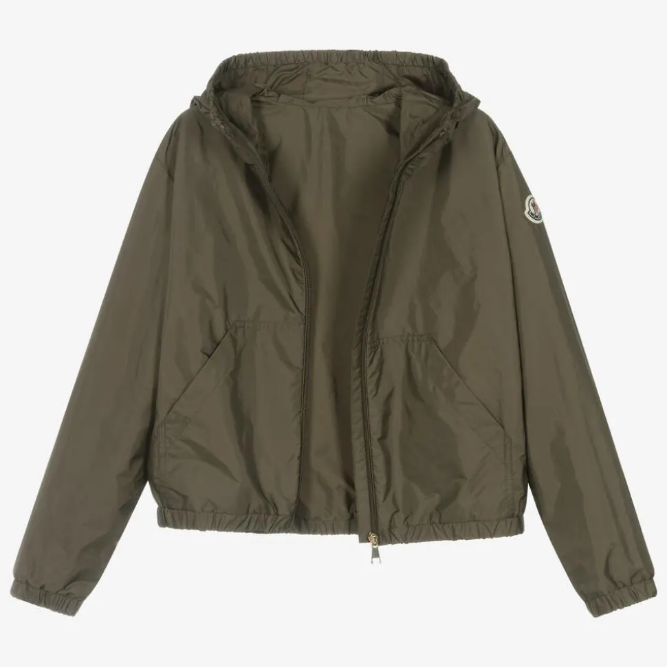 Teen Girls Khaki Green Prague Jacket
