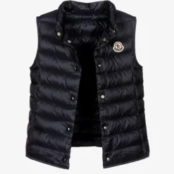 Teen Girls Navy Blue Down Padded Liane Gilet