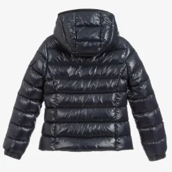 Teen Girls Navy Blue Down Bady Puffer Jacket
