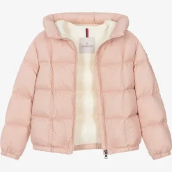 Teen Girls Pink Down Padded Ana Jacket