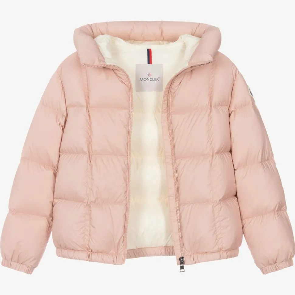 Teen Girls Pink Down Padded Ana Jacket