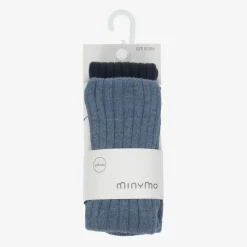 Two Tone Blue Tights (2 Pack)