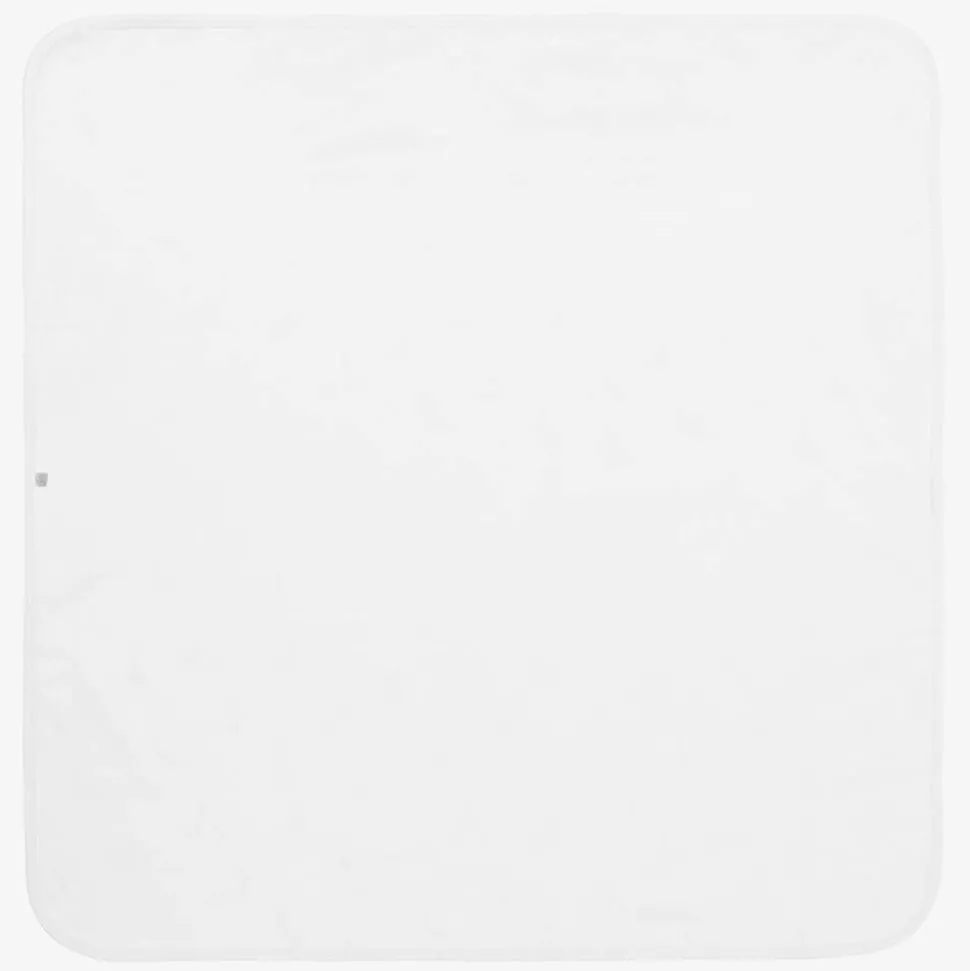 White & Grey Giraffe Glee Pima Cotton Blanket (73cm)