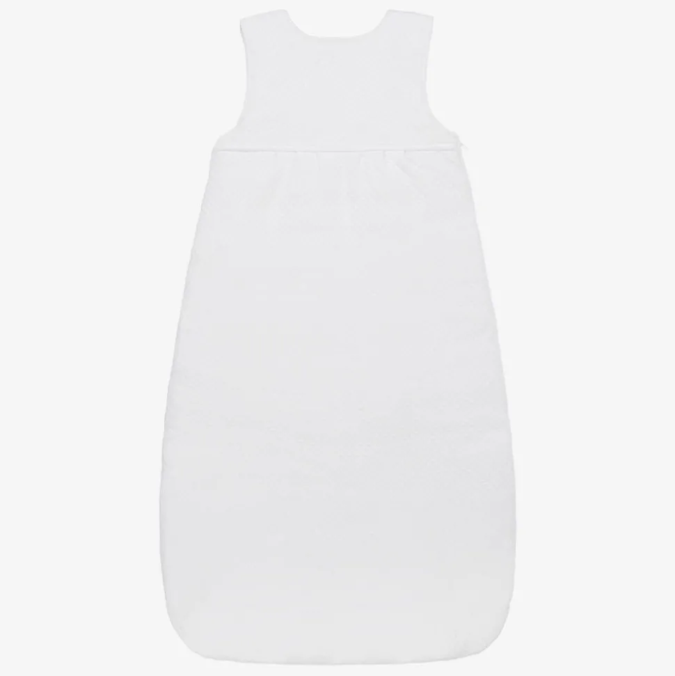 White Baby Bear Cub Pima Cotton Sleeping Bag (70cm)