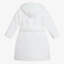 White Bathrobe Baby Gift Set