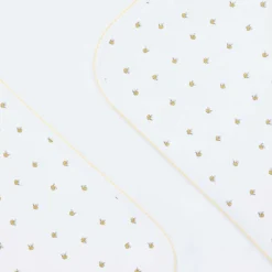 White Buzzing Bees Pima Cotton Blanket (74cm)