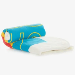 White Cotton & Wool Padded Blanket (74cm)