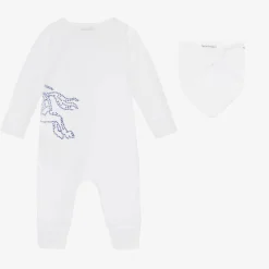 White Cotton EKD Babysuit Gift Set