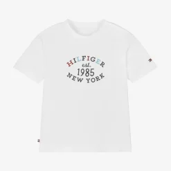 White Cotton Jersey Baby T-Shirt