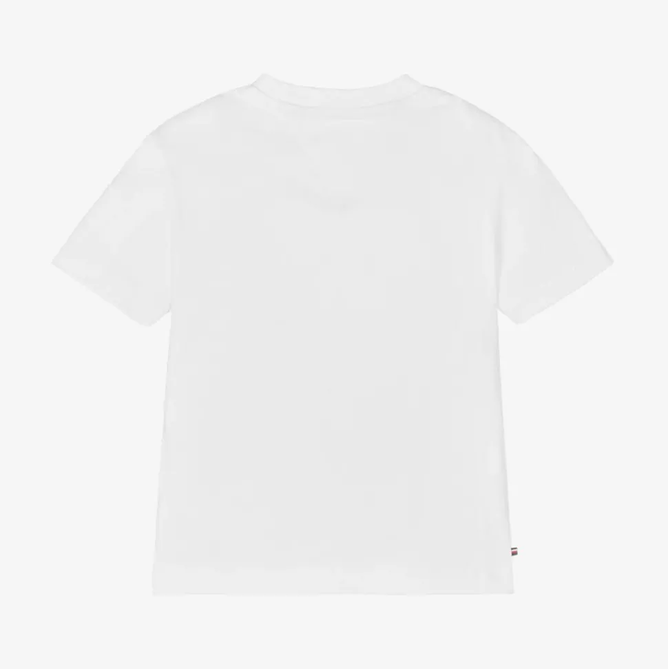 White Cotton Jersey Baby T-Shirt