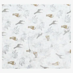 White Cotton Muslin Swaddles (2 Pack)