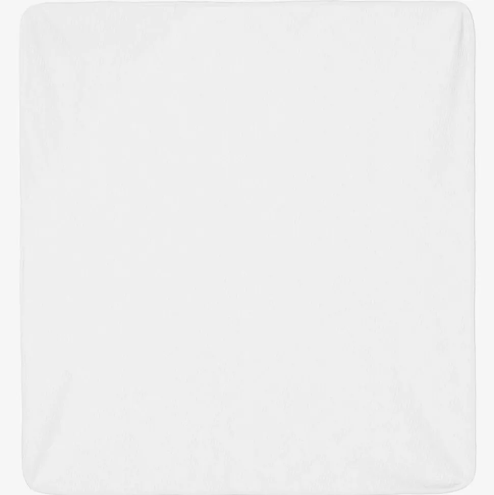 White Cotton Towel & Mitt Baby Gift Set