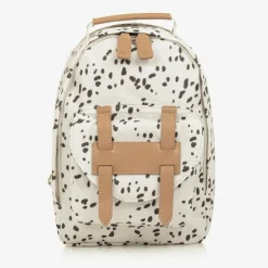 White Dalmatian Print Backpack (29cm)