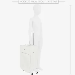 White Faux Leather Case (51cm)
