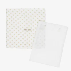 White Faux Leather Hospital Bag Set (49cm)