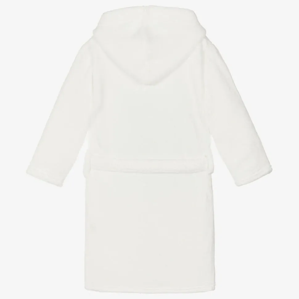 White Fleece Dressing Gown