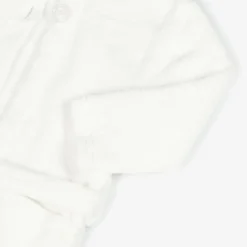 White Fleece Dressing Gown