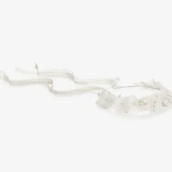 White Floral Hair Garland