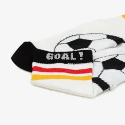 White Football Sports Socks