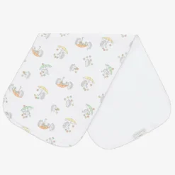 White Hedgehogs Fall Showers Burp Cloth (48cm)